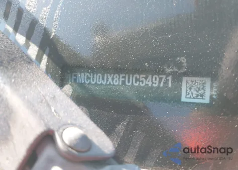 2015 Ford Escape Titanium из США, поврежденный, VIN 1FMCU0JX8FUC54971